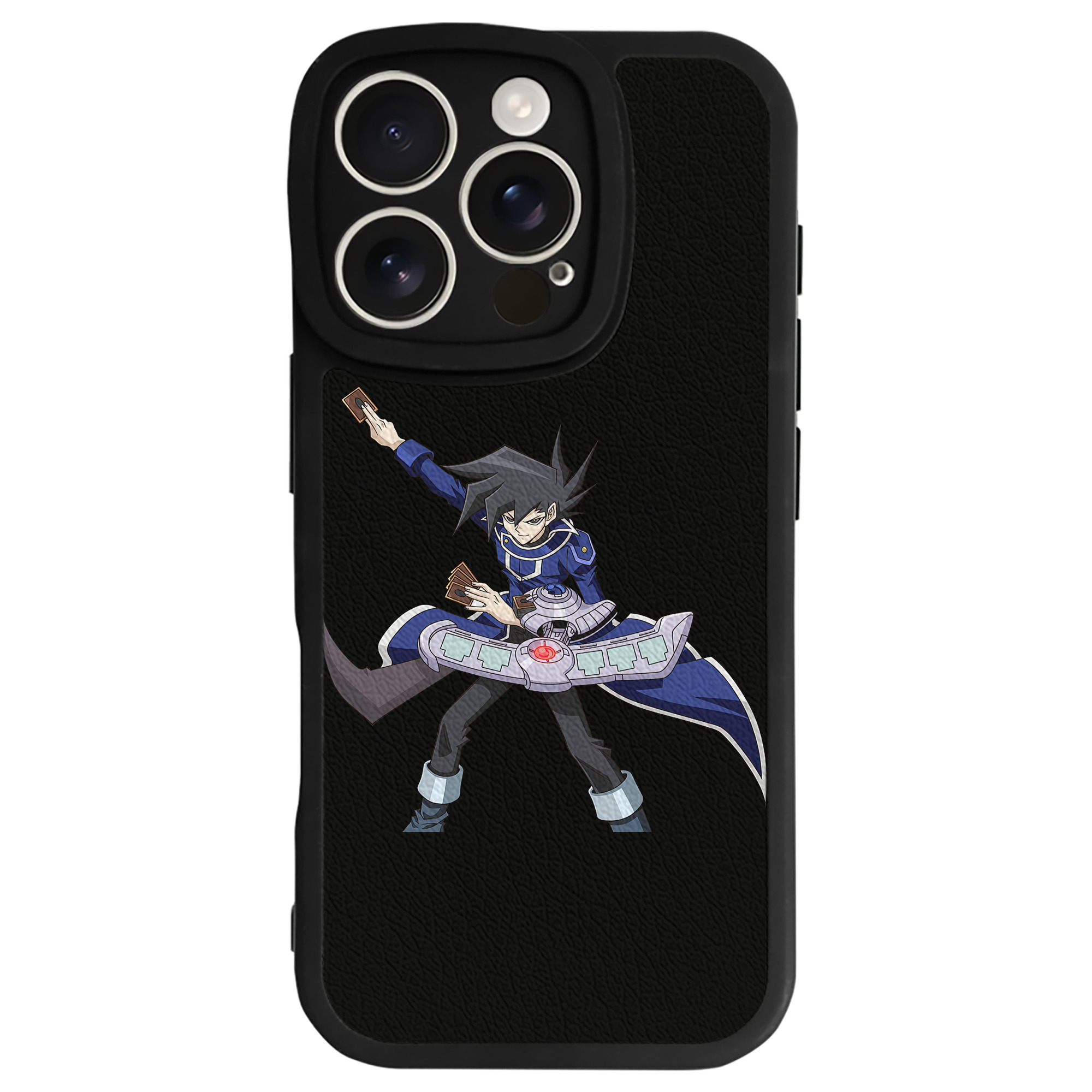 遊☆戯☆王 Yu-Gi-Oh! 【iPhone 16シリーズ対応】シリコンスマホケース（レザー調） 材質：シリコン